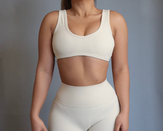 CoreFit™ Contour Top in Cream